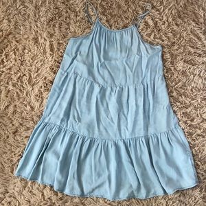 Blue dress